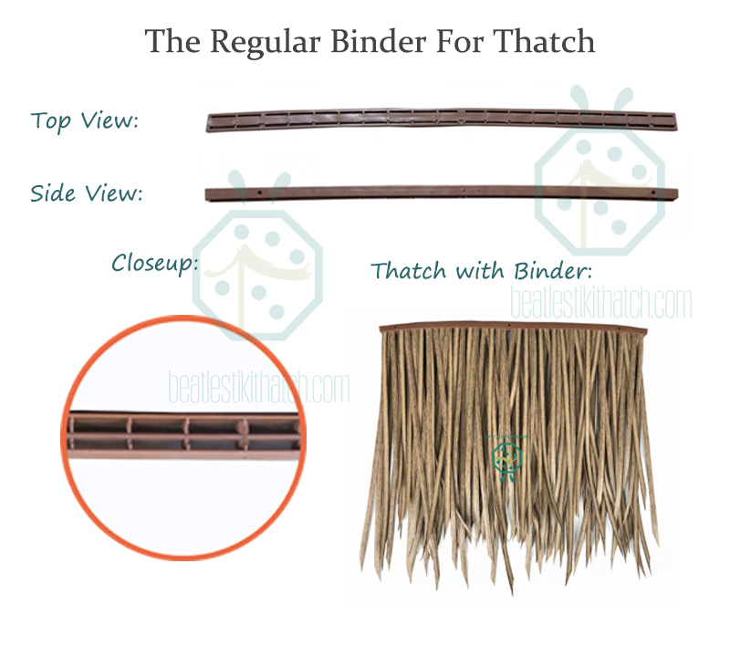 당사 인조 니파 오두막 초가 지붕재에 사용되는 일반 초가 띠 바인더