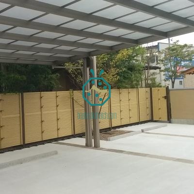 Parking Lot Plastic Bamboo Sticks Fencing Panels